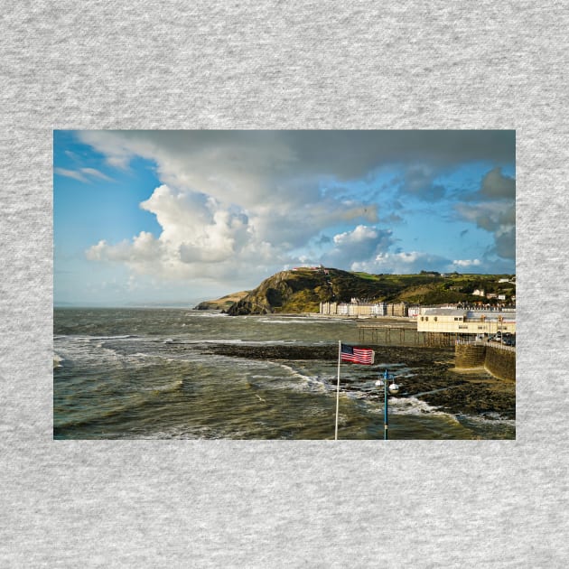 Seafront Promenade & Constitution Hill - Coastal Scenery - Aberystwyth by Harmony-Mind